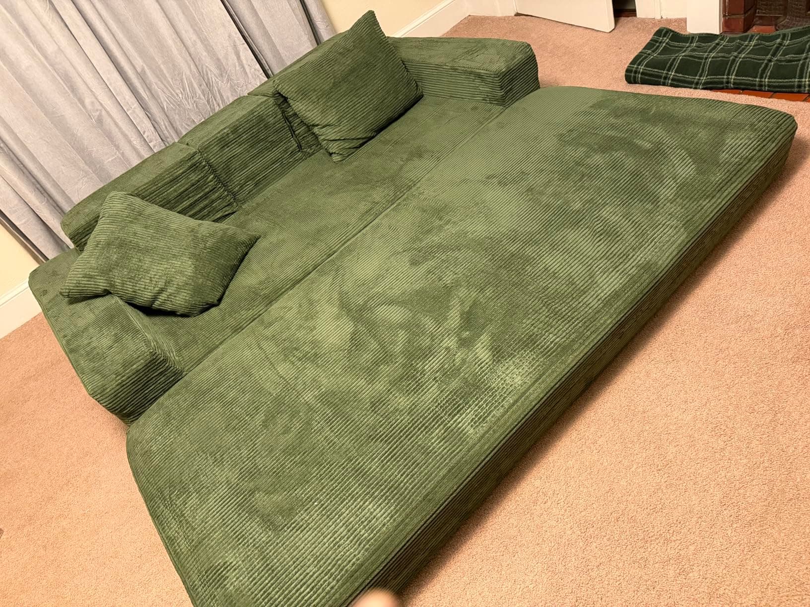 Evvo loveseat customer review photo